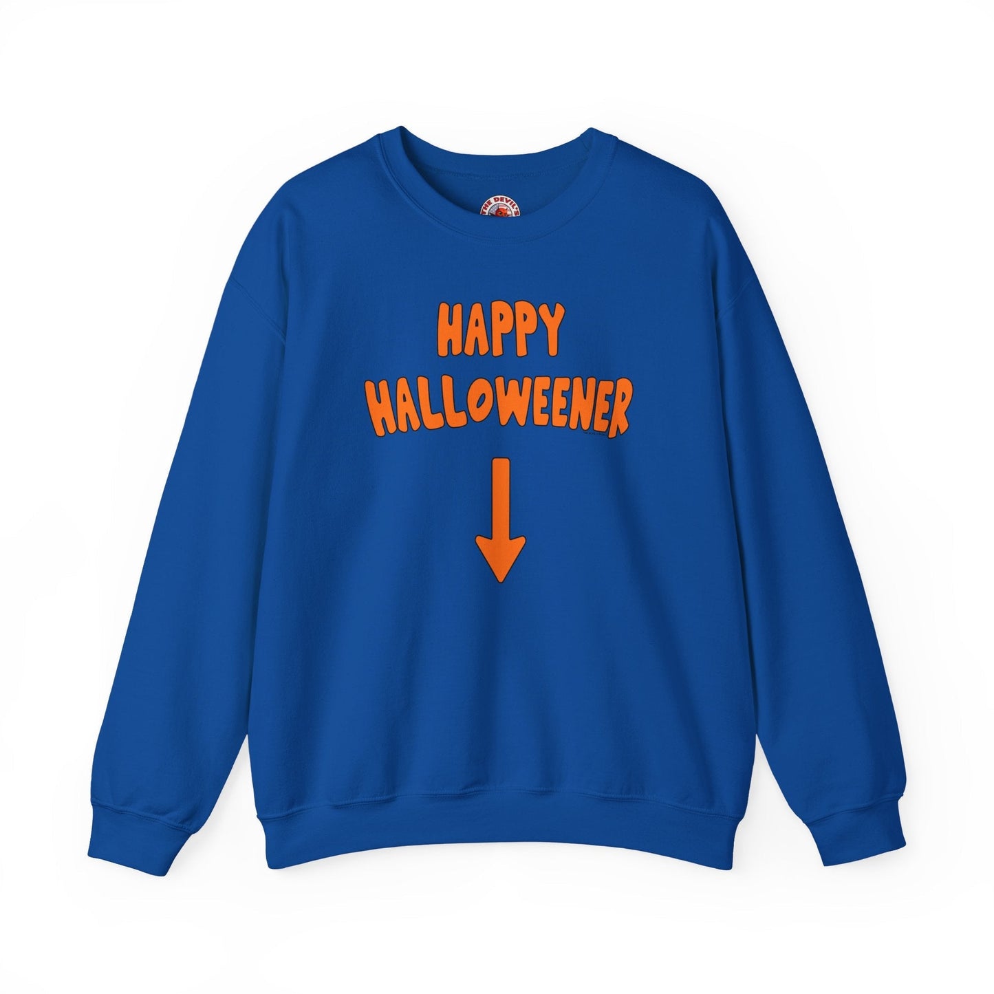 Happy Halloweener Crewneck Sweatshirt The Devil's Pickle