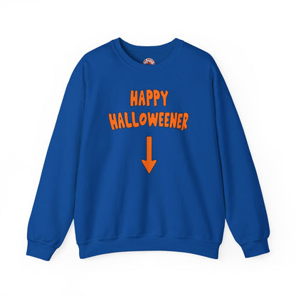 Happy Halloweener Crewneck Sweatshirt The Devil's Pickle