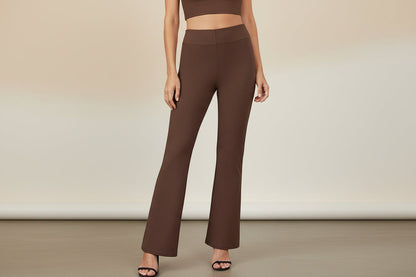 Business-Casual High-Waisted Stretch Trousers for Women FitiqueFit
