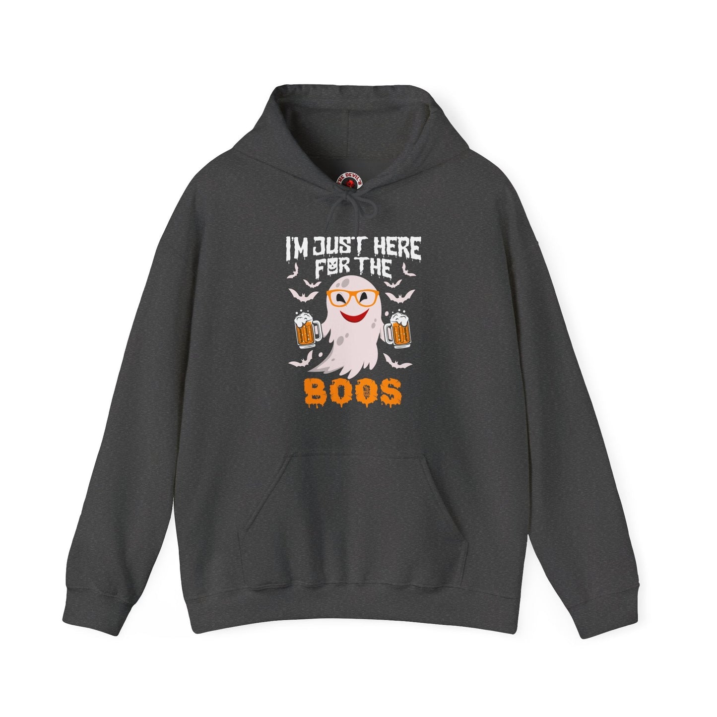 I'm Just Here For The Boos Hooded Sweatshirt The Devil's Pickle