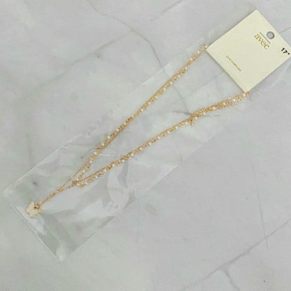 Layered Pearl Chain Butterfly Necklace Shop Style & More | Fresh Looks, Everyday Deals & Free Shipping