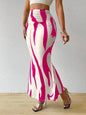 Popular Women's Dress With Zebra Pattern Tight Fitting High Waisted Fish Tail Fashion Skirt Grayceful LLC
