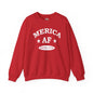 Merica AF Crewneck Sweatshirt The Devil's Pickle