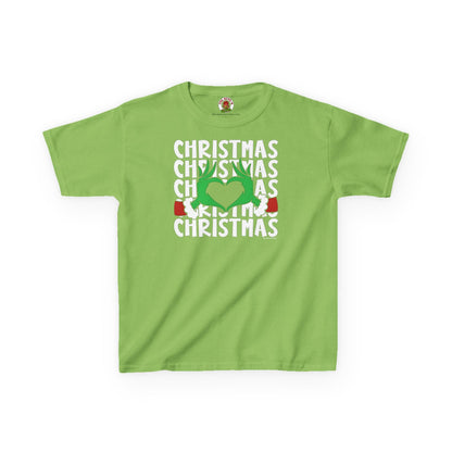 Christmas Heart Kids Tee The Devil's Pickle