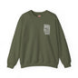 American Flag QR Code Crewneck Sweatshirt The Devil's Pickle