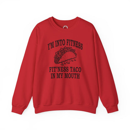 I'm Into Fitness Crewneck Sweatshirt The Devil's Pickle