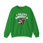 I Bless America Crewneck Sweatshirt The Devil's Pickle