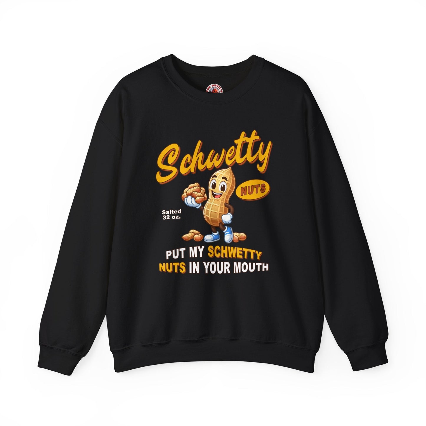 Schwetty Nuts Crewneck Sweatshirt The Devil's Pickle