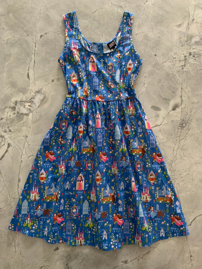 Sleeping Beauty Fit & Flare Dress Retrolicious