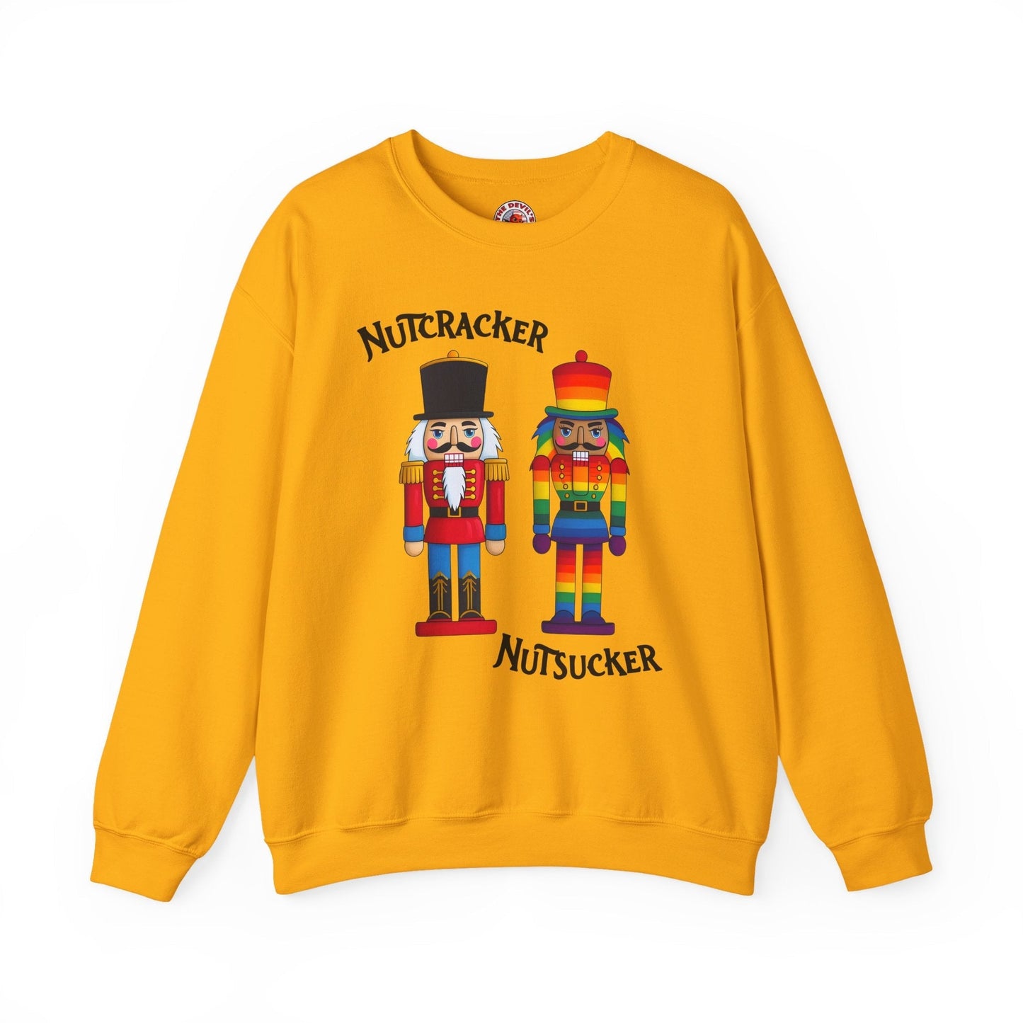 Nutcracker or Nutsucker Crewneck Sweatshirt The Devil's Pickle