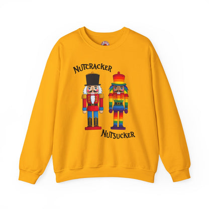 Nutcracker or Nutsucker Crewneck Sweatshirt The Devil's Pickle