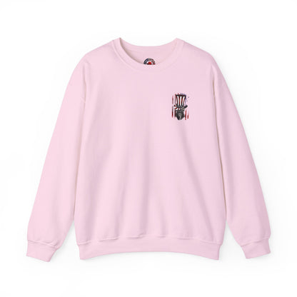 Patriotic Skull Crewneck Sweatshirt The Devil's Pickle