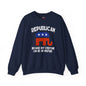 Republican Because Not Everyone Can Be On Welfare Crewneck Sweatshirt The Devil's Pickle