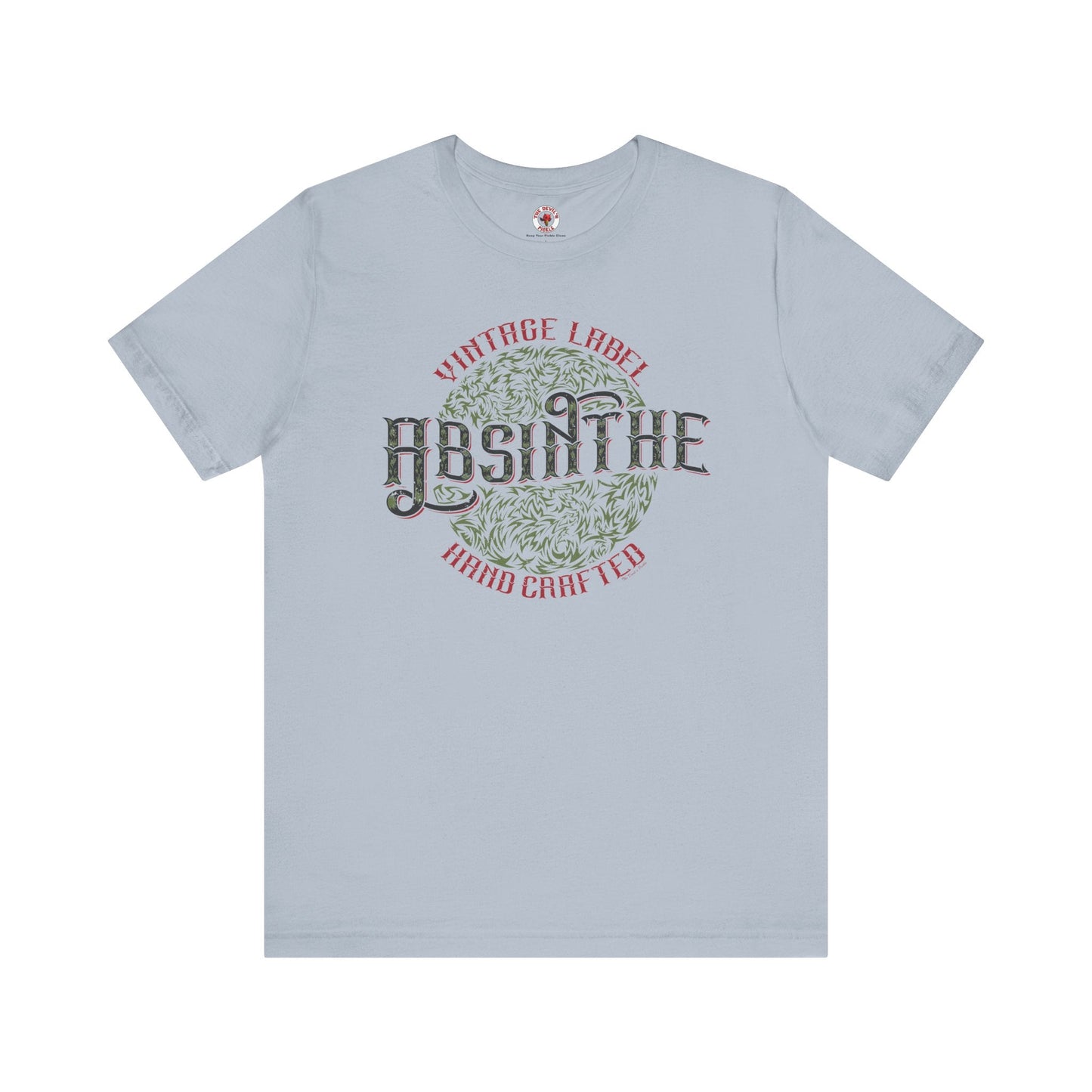 Vintage Label Absinthe T-Shirt The Devil's Pickle