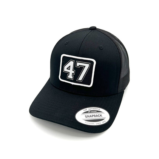 47 Woven Patch Hat Shield Republic