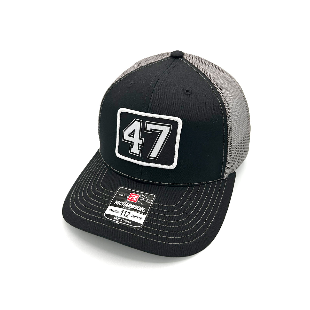 47 Woven Patch Hat Shield Republic