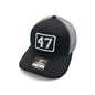 47 Woven Patch Hat Shield Republic