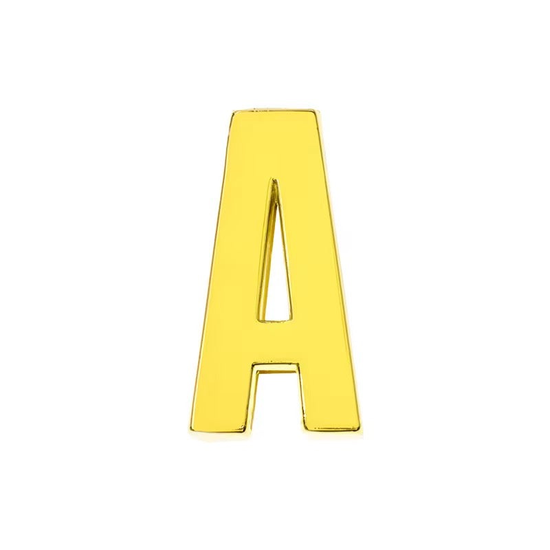 Scarf Slide Letters – 30mm – 14K Gold Non Tarnish Deep South Originals