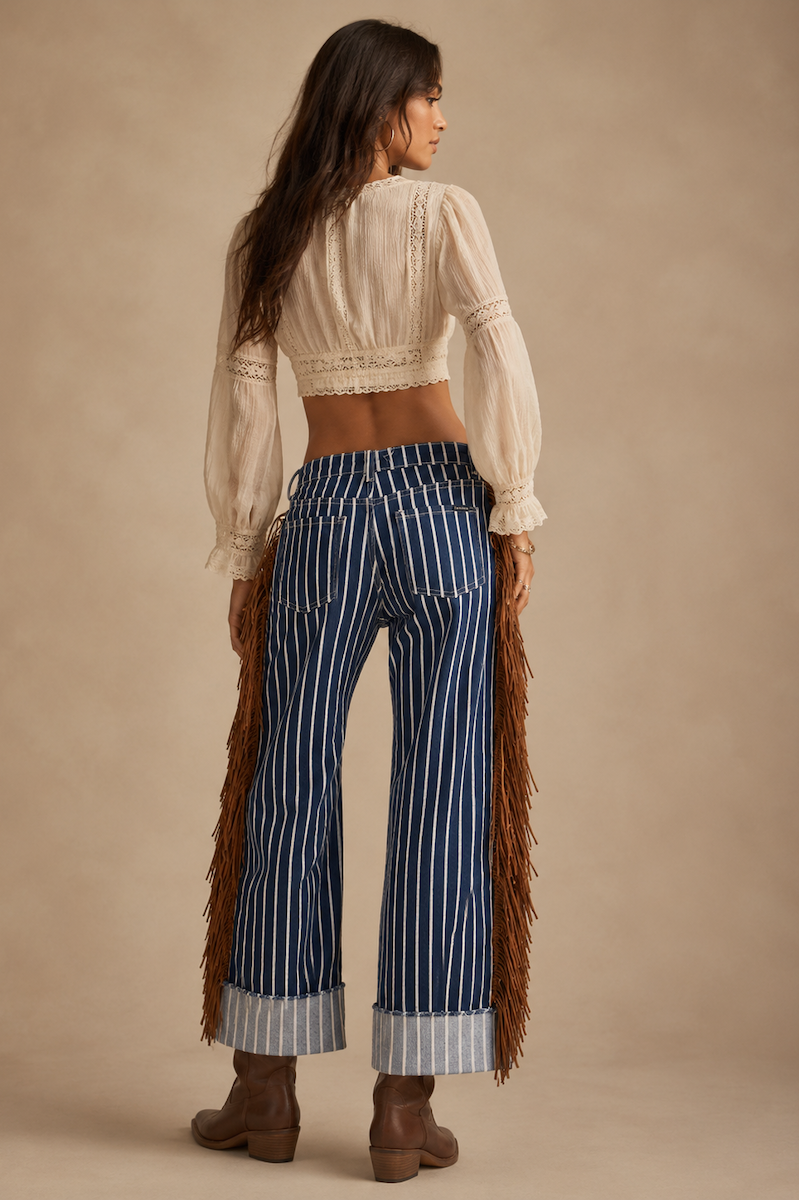 Whiskey Trail Jean Dark Wash GJG DENIM