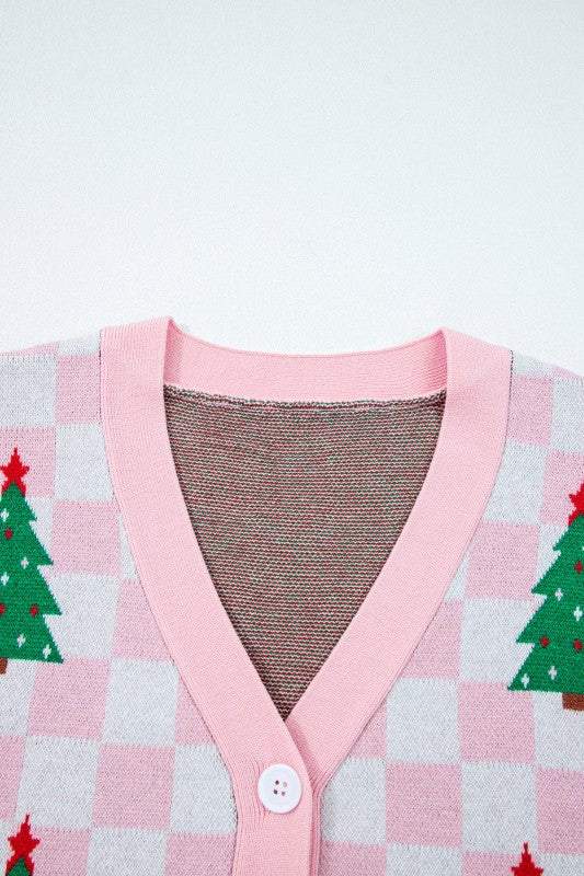 Ella Tree Pattern Cardigan Sweater Shop Style & More | Fresh Looks, Everyday Deals & Free Shipping