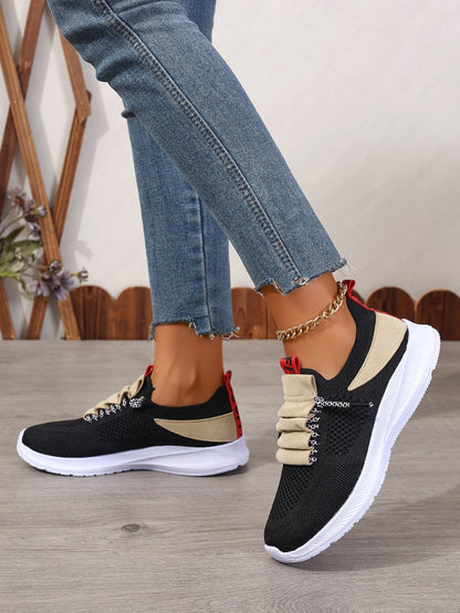 Women’s Non-Slip Round-Toe Casual Sneakers FitiqueFit