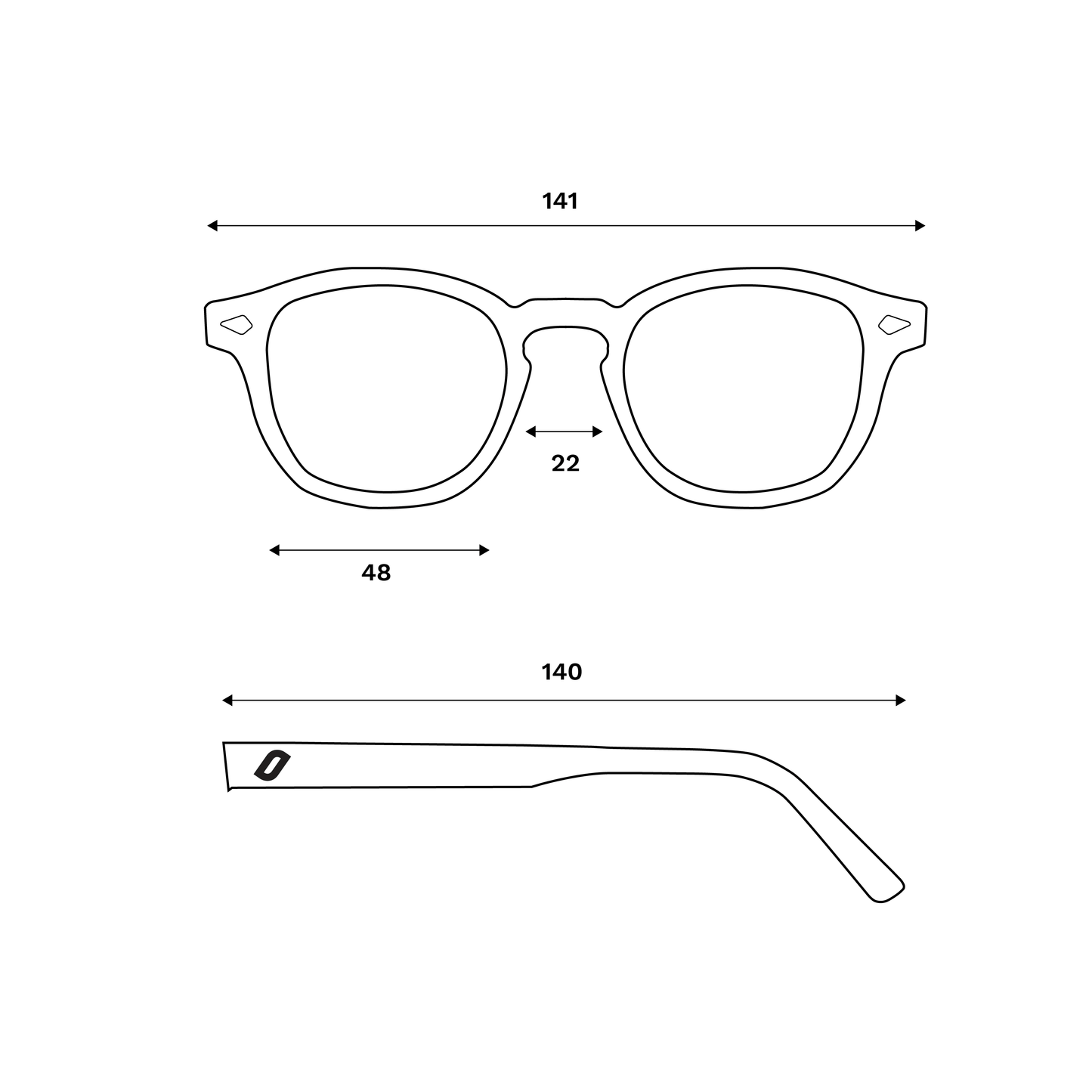 Aveiro- Unisex Bio Acetate Sunglasses JOPLINS® | Premium Sustainable Sunglasses