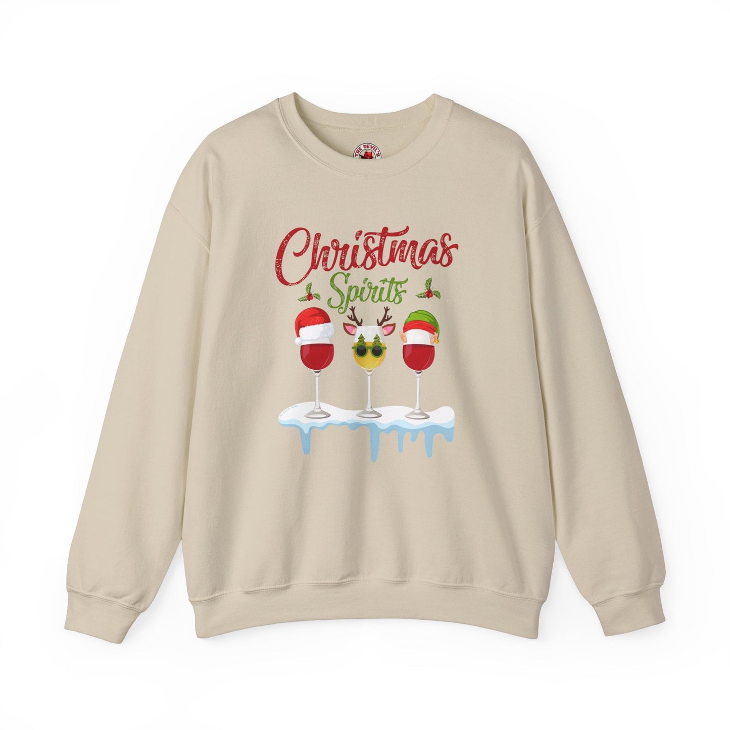Christmas Spirits Crewneck Sweatshirt The Devil's Pickle