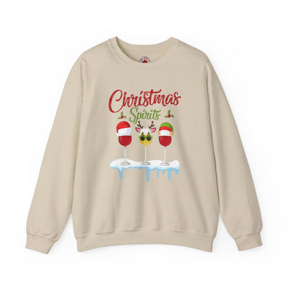 Christmas Spirits Crewneck Sweatshirt The Devil's Pickle