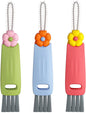 3 in 1 Cup Lid Cleaning Brush Crevice Cleaning Brush for Bottle Gap Tight Spaces Cup