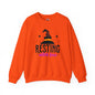 Resting Witch Face Crewneck Sweatshirt The Devil's Pickle