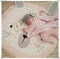 90CM Kids Play Game Mats Round Carpet Rugs Mat Cotton Swan Crawling Blanket Floor Carpet Toys Room Decoration INS Baby Gifts