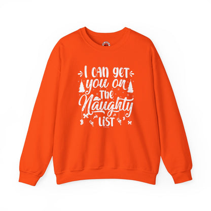 I Can Get You On The Naughty List Crewneck Sweatshirt The Devil's Pickle