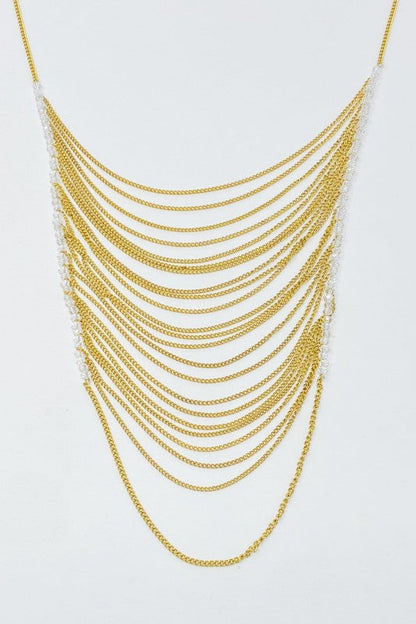 Arched Chain Drop Necklace Shop Style & More | Fresh Looks, Everyday Deals & Free Shipping