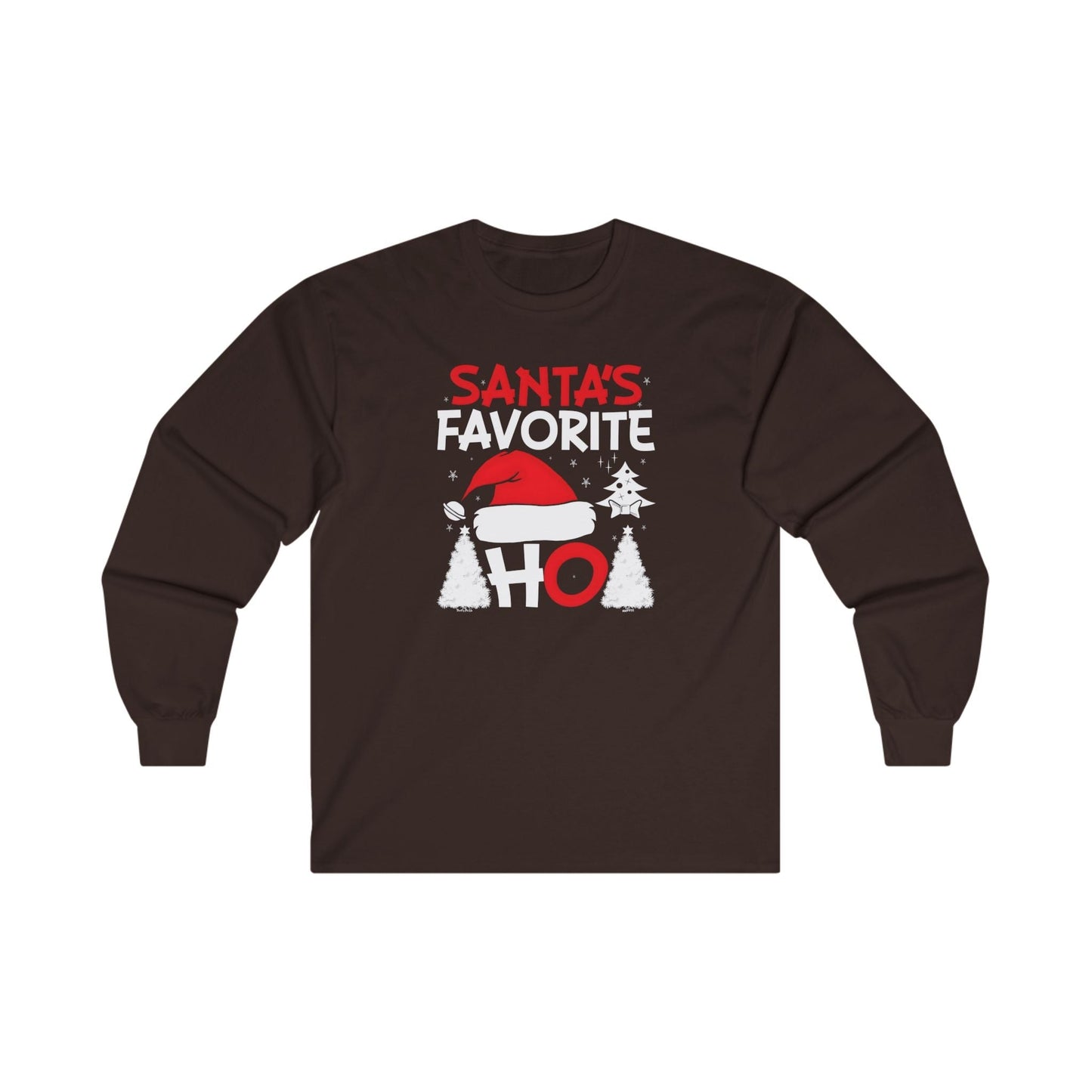 Santa's Favorite Ho Long Sleeve Tee The Devil's Pickle