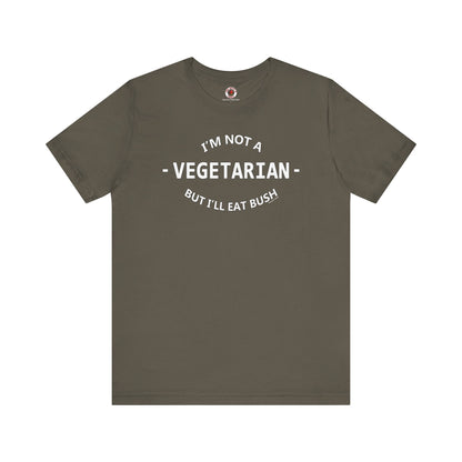 I'm Not A Vegetarian T-Shirt The Devil's Pickle