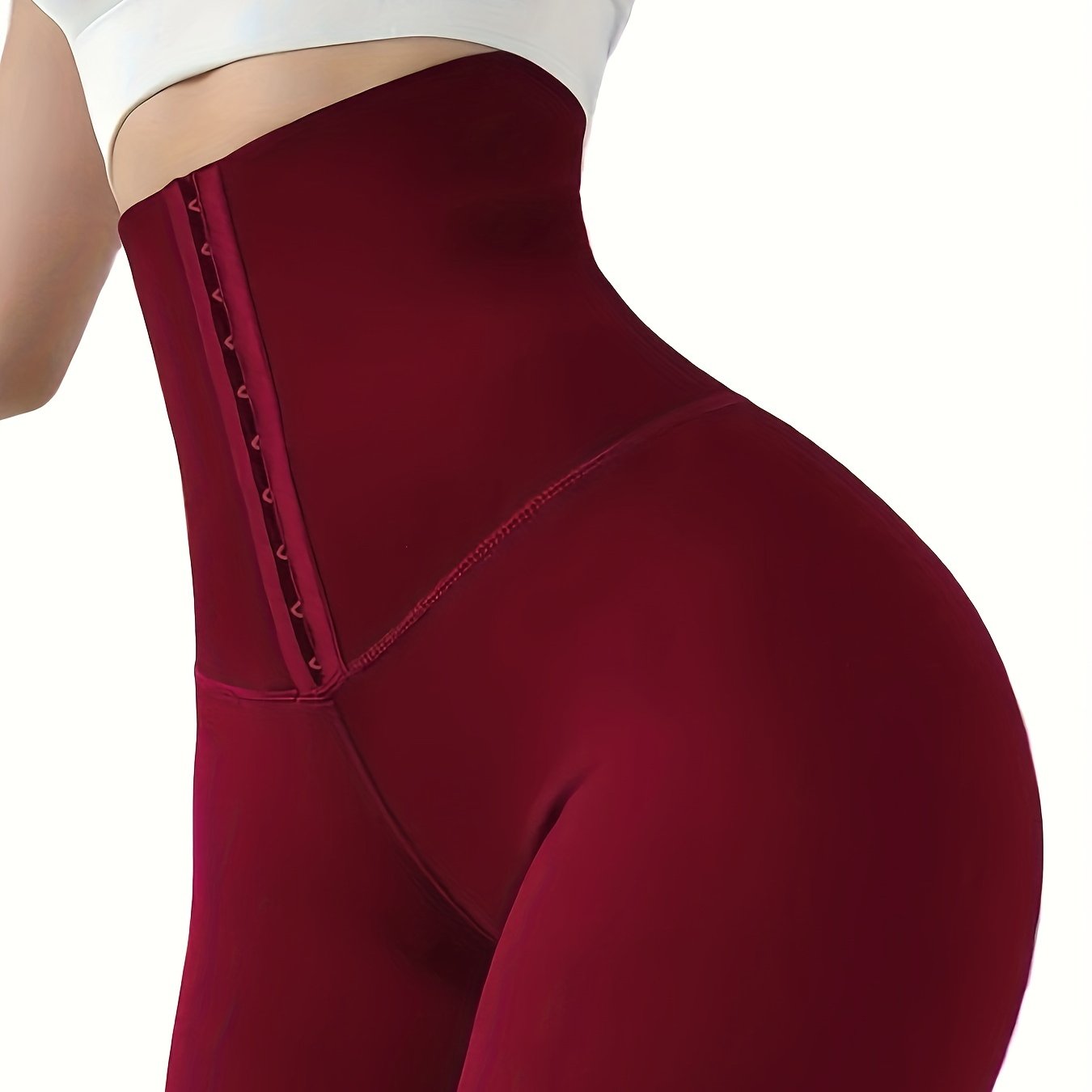 Women'S High-Waist Double-Breasted Tummy Control Leggings - Thickened, Stretchy, Button Closure, Olive Green, Long Length, All-Season Skinny Jeans for Butt Lifting & Belly Smoothing, High Waisted Leggings, Butt Lifting Appare NovaCart