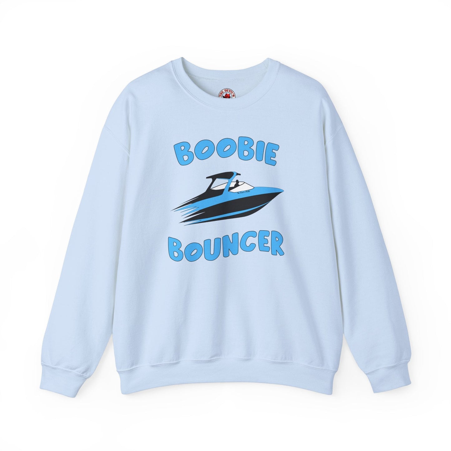Boobie Bouncer Crewneck Sweatshirt The Devil's Pickle