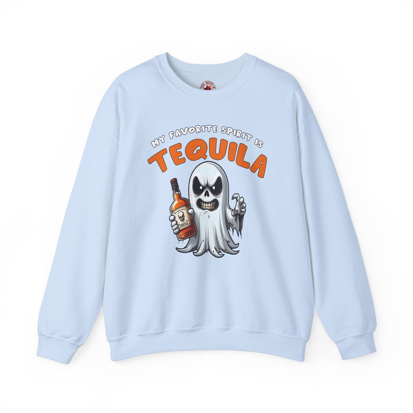 My Favorite Spirit Is Tequila Crewneck Sweatshirt The Devil's Pickle