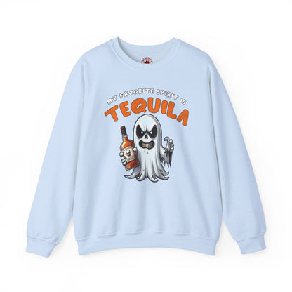 My Favorite Spirit Is Tequila Crewneck Sweatshirt The Devil's Pickle