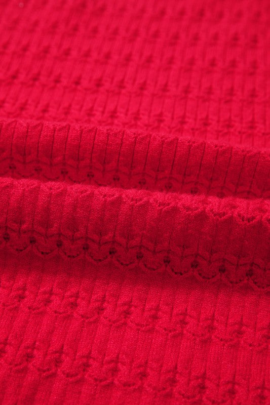 Solid Knit Ribbed Cuff Crewneck Sweater Shop Style & More | Fresh Looks, Everyday Deals & Free Shipping