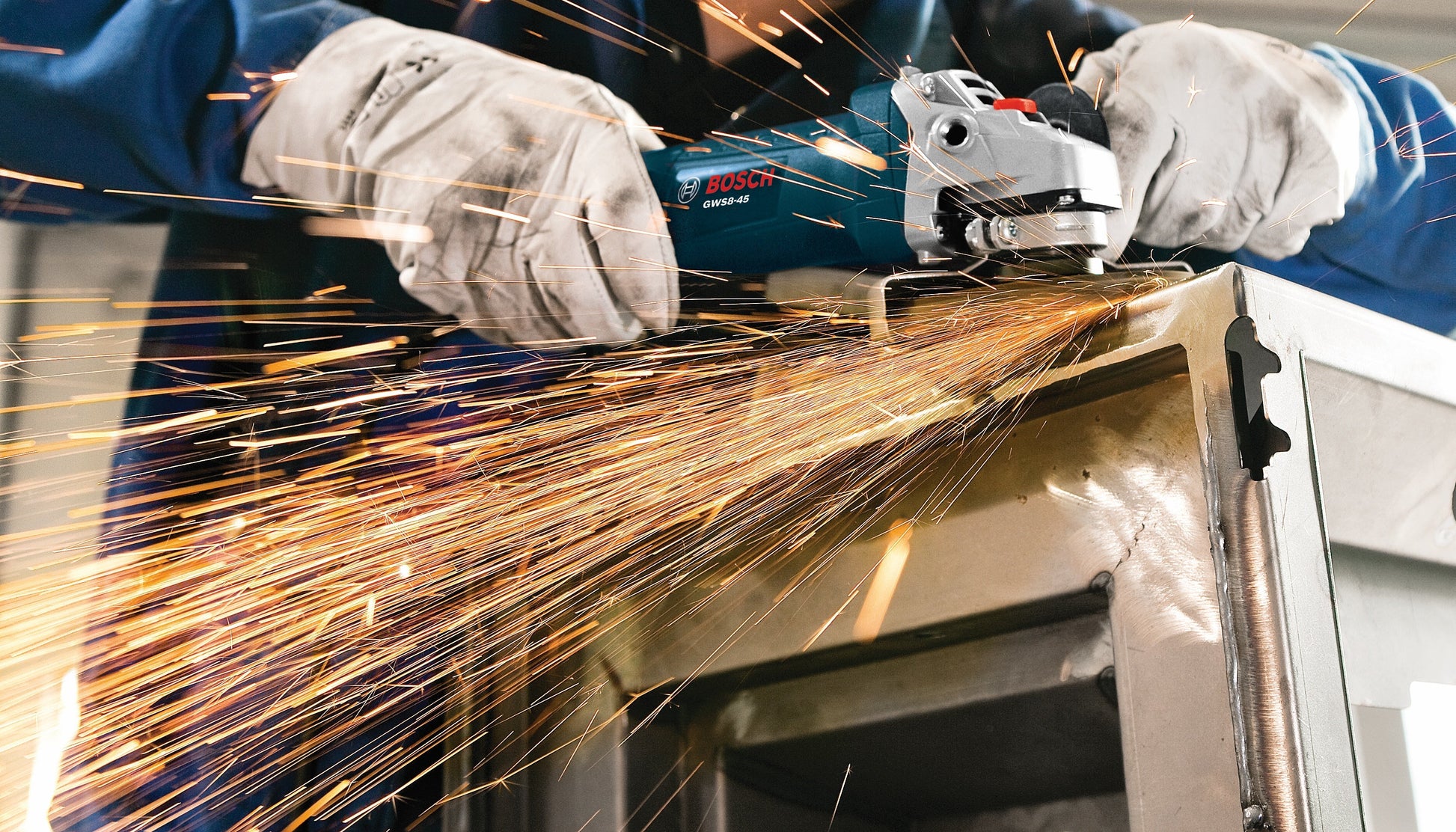 BOSCH GWS8-45 4-1/2 In. Angle Grinder VM Hardware