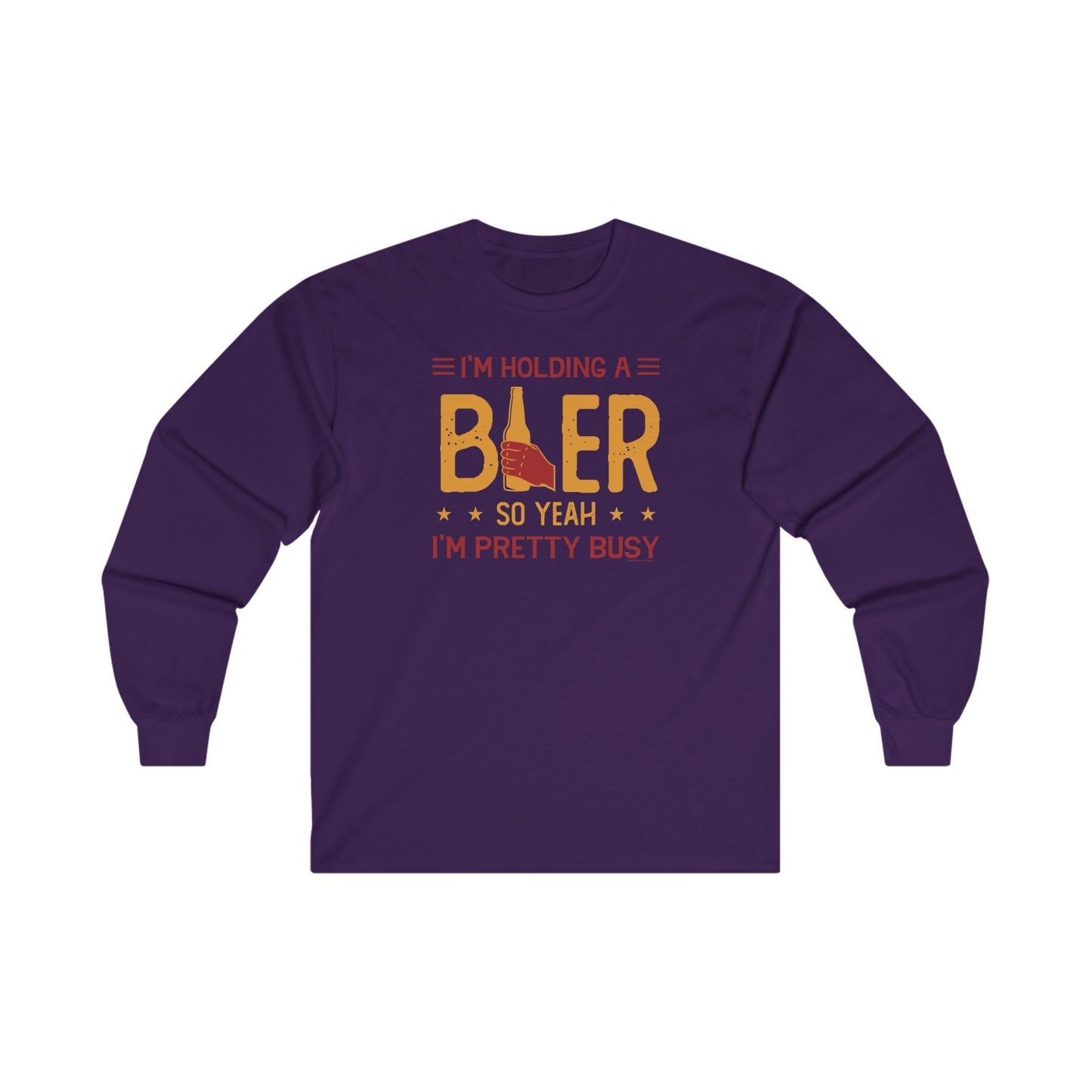 I'm Holding A Beer Long Sleeve Tee The Devil's Pickle