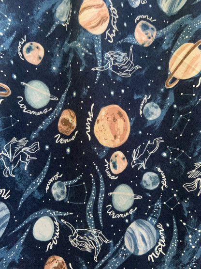 Planets Vintage Dress Retrolicious
