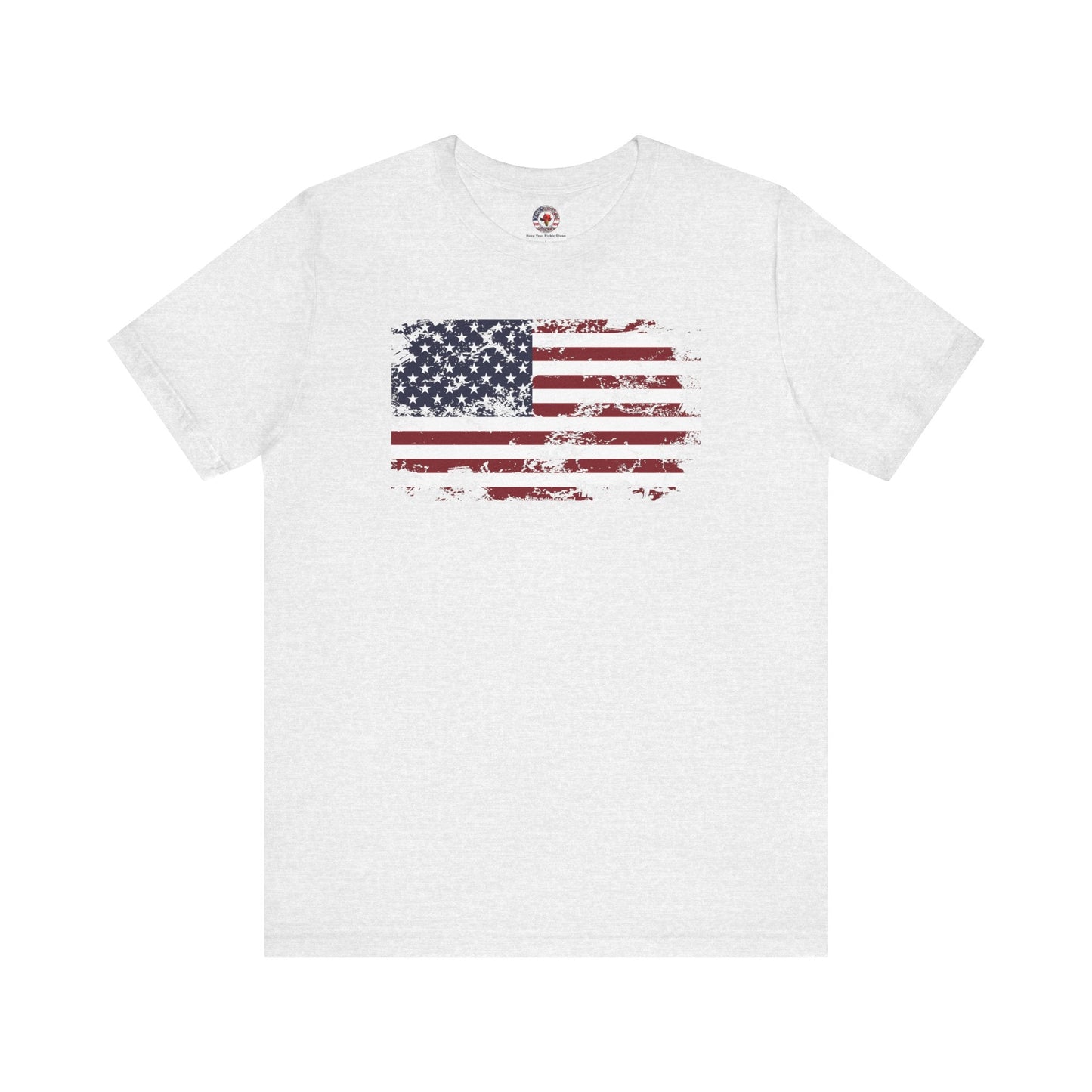 Vintage Style American Flag T-Shirt The Devil's Pickle