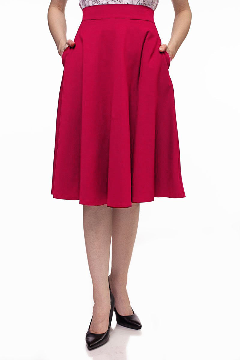 Charlotte Skirt in Bubblegum Retrolicious