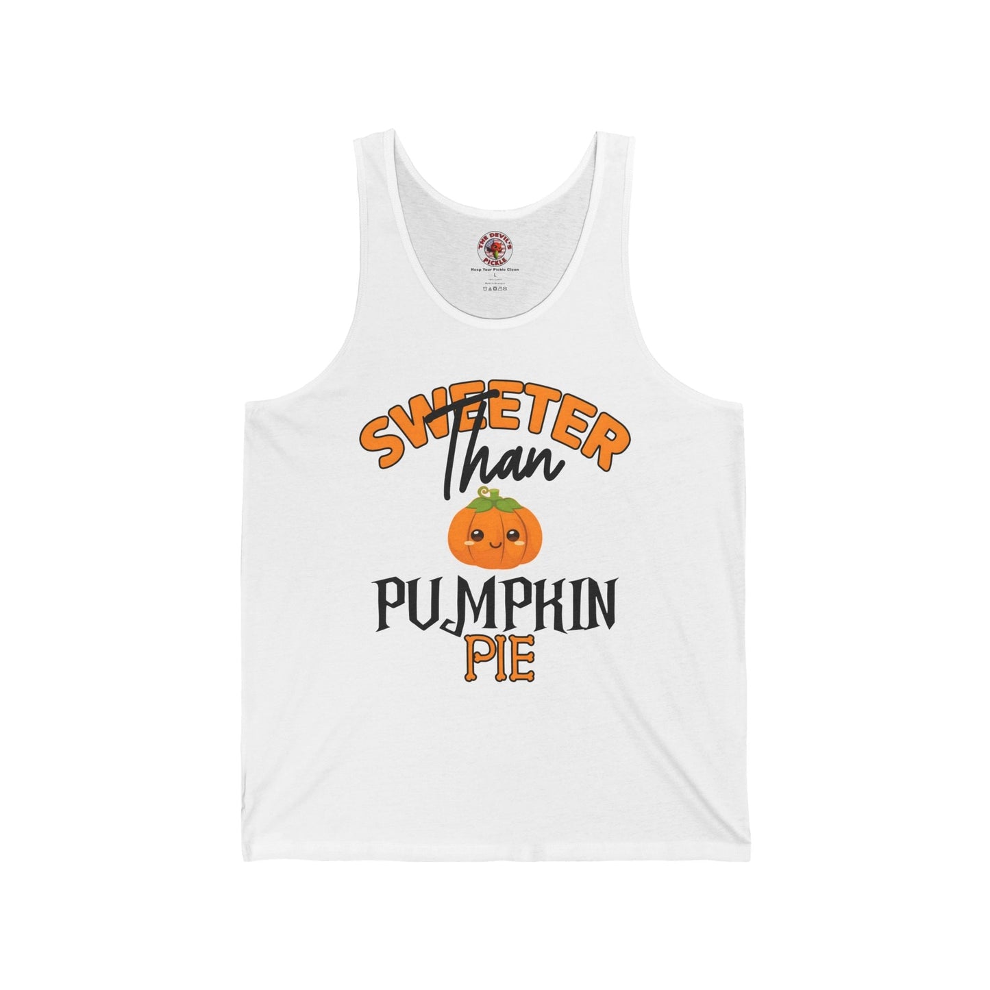Sweeter Than Pumpkin Pie Tank Top The Devil's Pickle