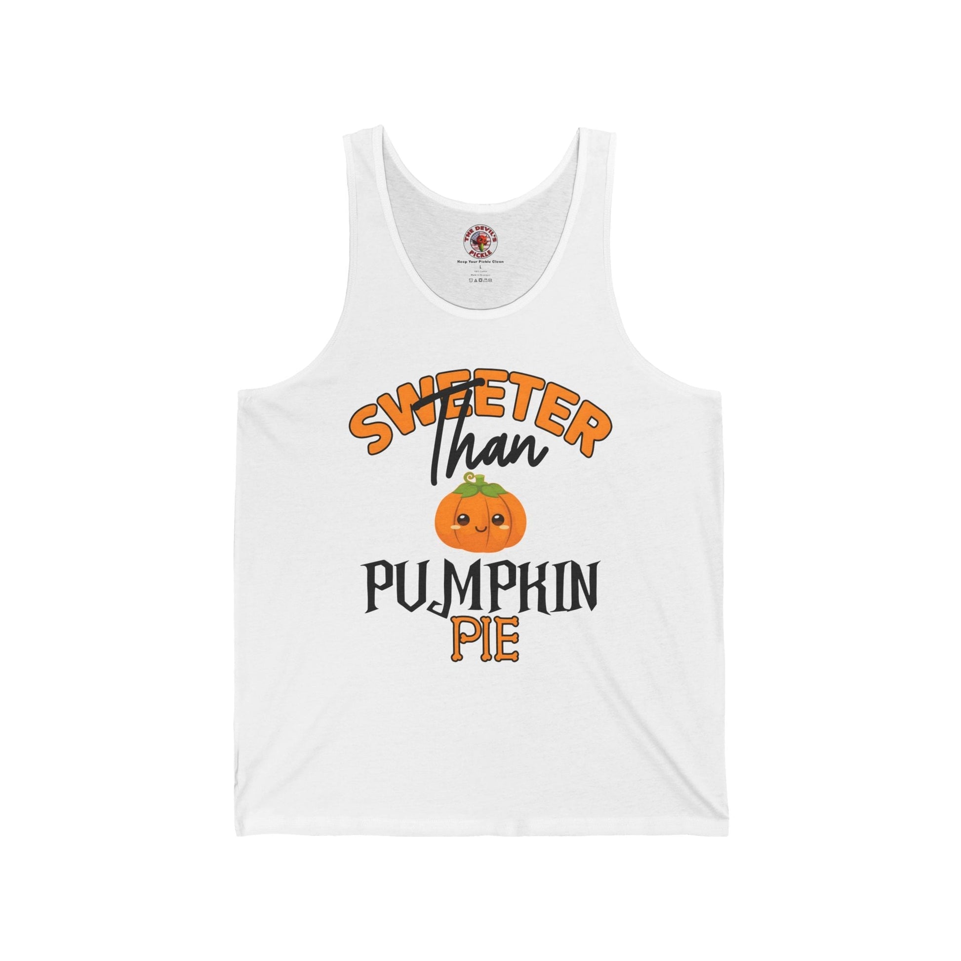 Sweeter Than Pumpkin Pie Tank Top The Devil's Pickle