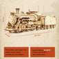 3DIY Hand Assembled Train Jeep Truck Children's Toy Boy Gift Wooden 3D Puzzle