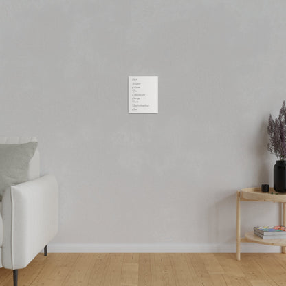 Matte Canvas, Stretched, 0.75" Grayceful LLC