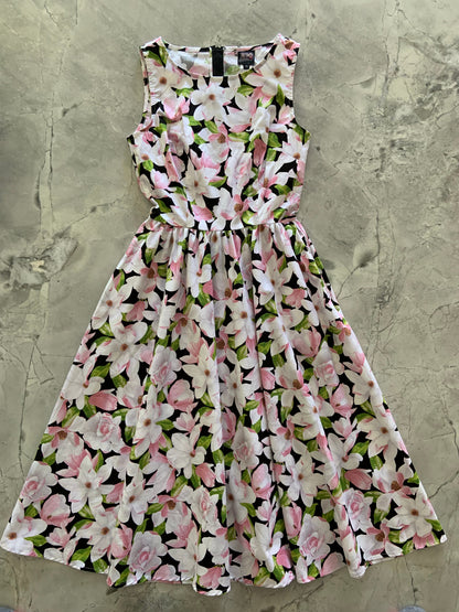 Magnolia Midi Dress Retrolicious